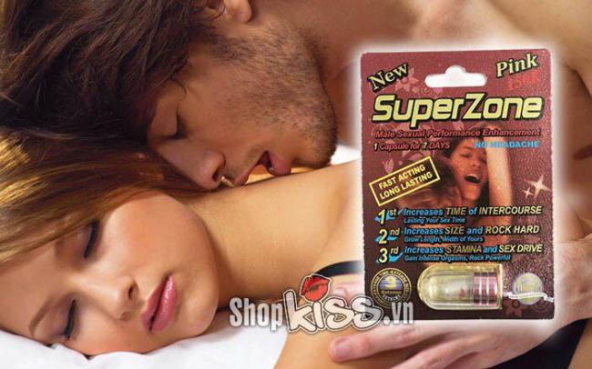 Cường dương kéo dài thời gian SuperZone 1 viên 7 ngày