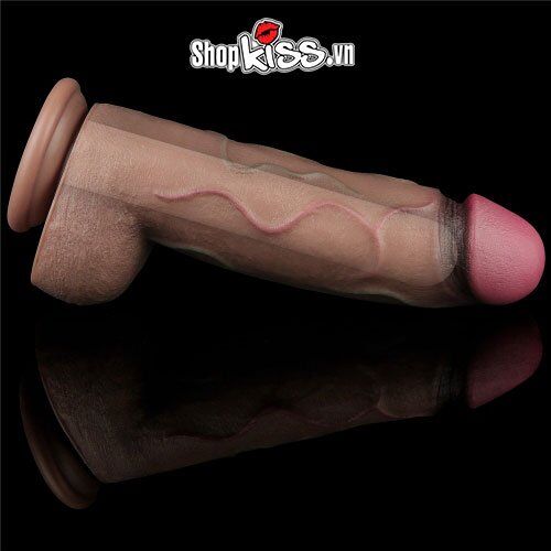 Dương vật giả silicone 2 lớp size XXL Lovetoy 12 inch