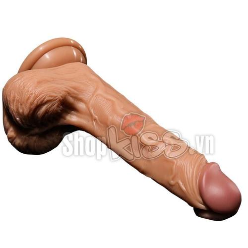 Dương vật silicon siêu mềm mịn Real Dildo – Rung thụt sưởi ấm